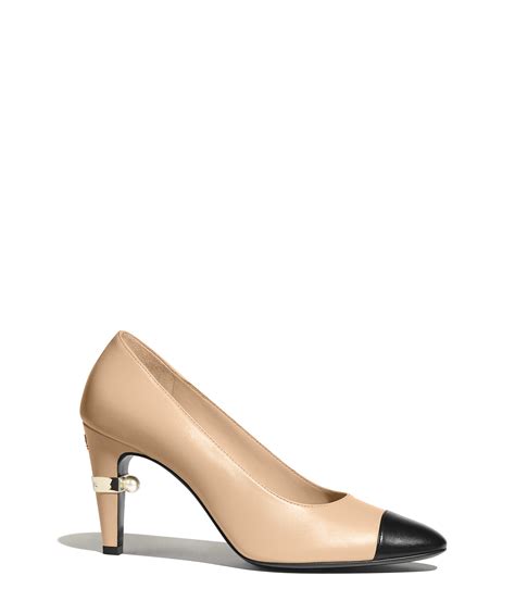 chanel logo split heel|Chanel pumps and slingbacks.